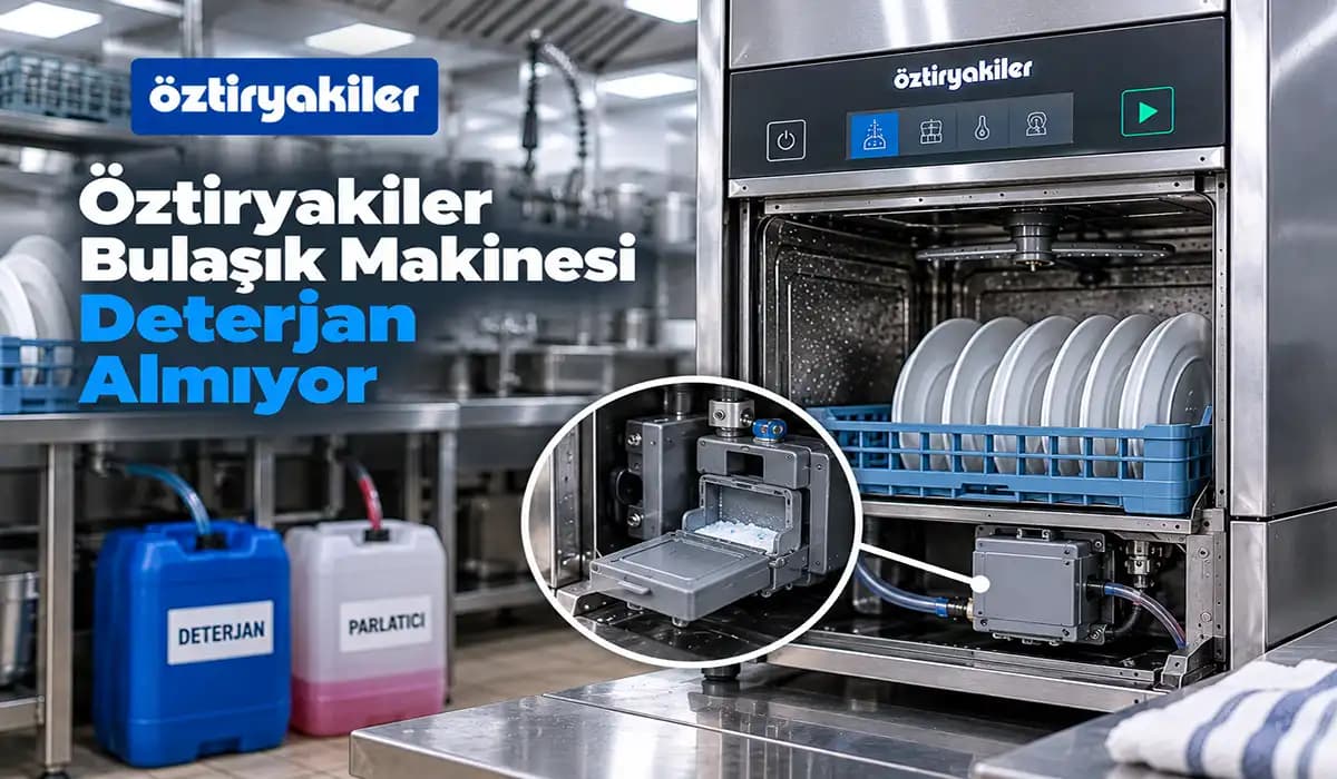 Öztiryakiler Bulaşık Makinesi Deterjan Almıyor
